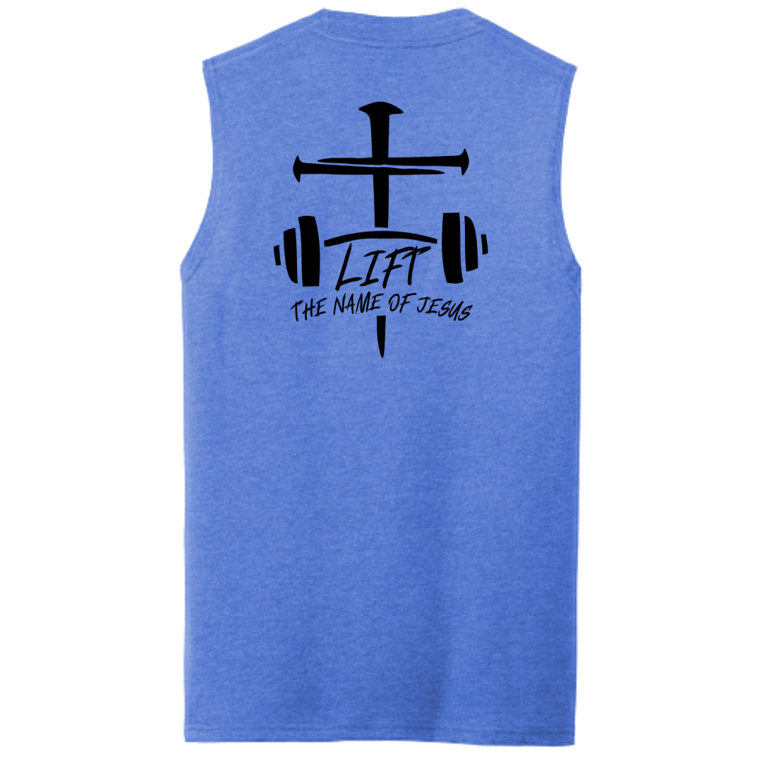 Lift the Name of Jesus Men's Muscle Tank