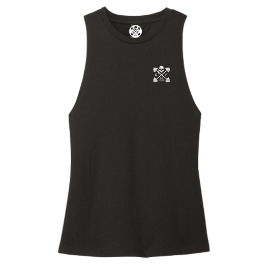 Jesus and the Gym Women's Muscle Tank