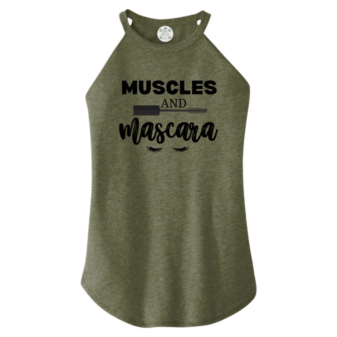 Muscles and Mascara Rocker Tank