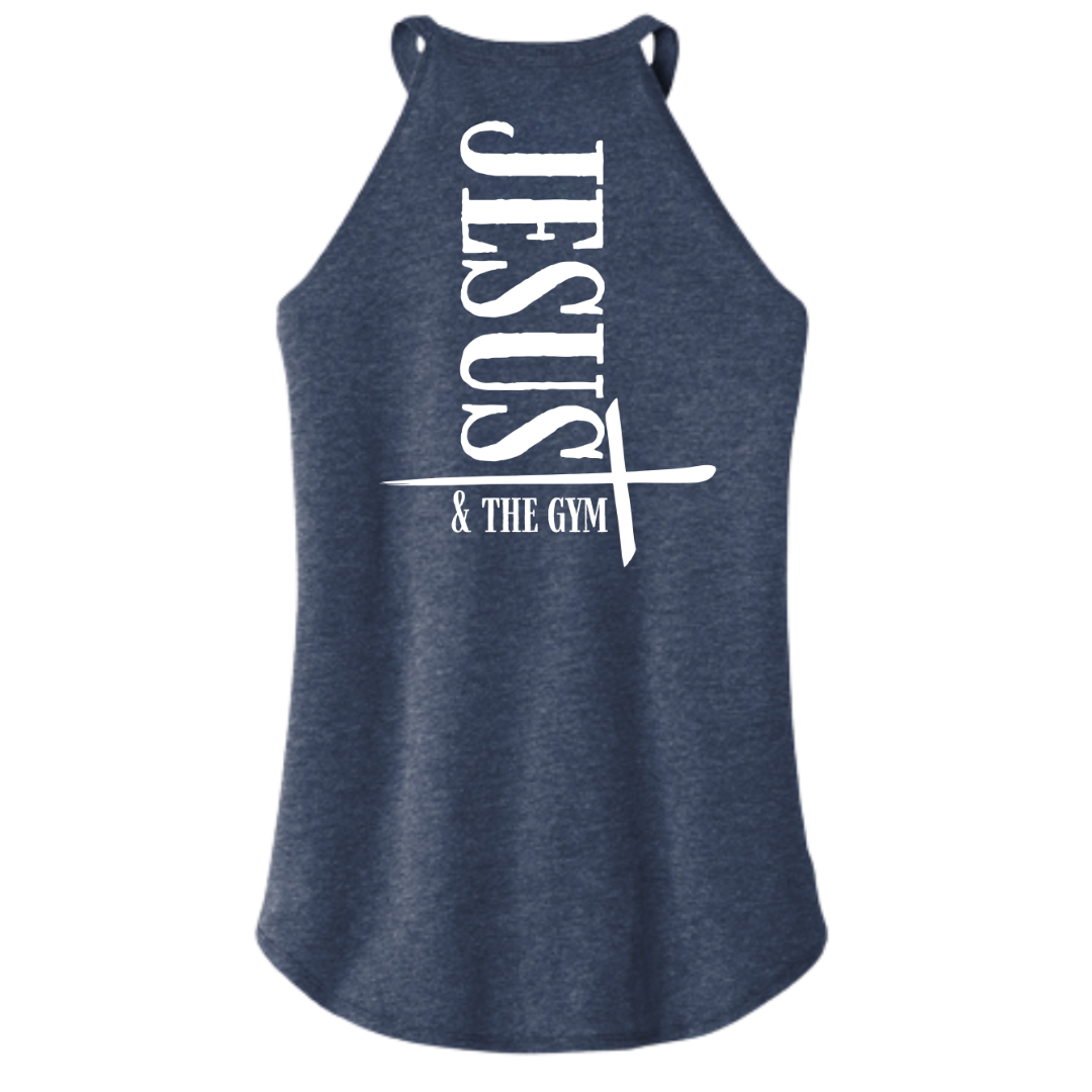 Jesus and the Gym Rocker Tank