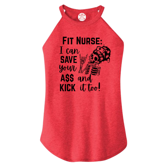 Fit Nurse Rocker Tank