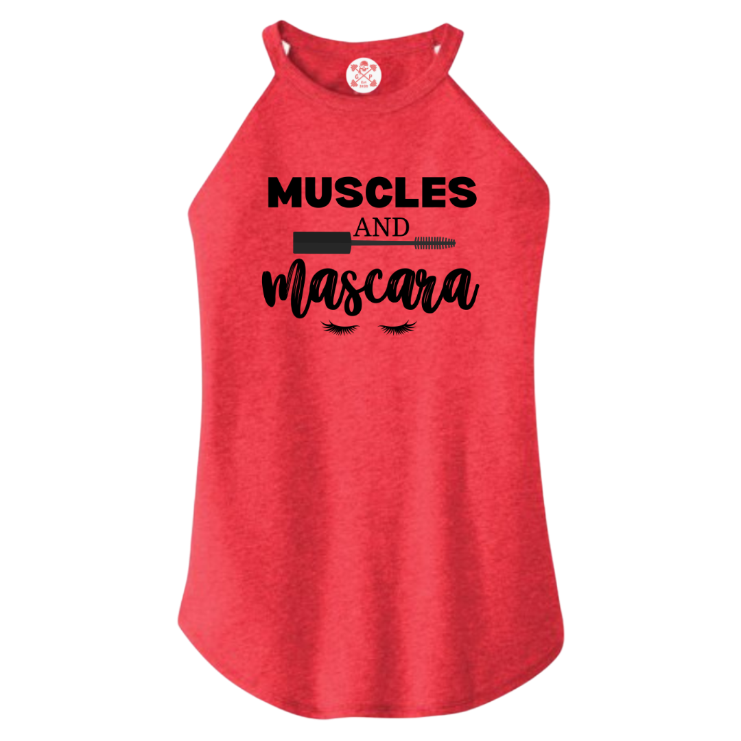 Muscles and Mascara Rocker Tank
