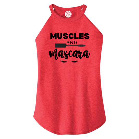 Muscles and Mascara Rocker Tank