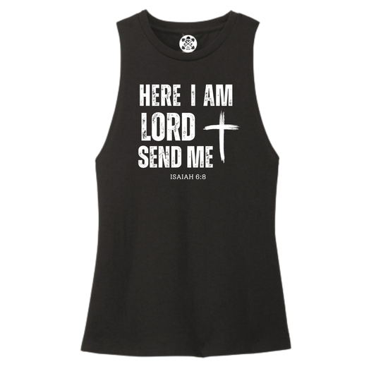 Here I am Lord Women's Muscle Tank
