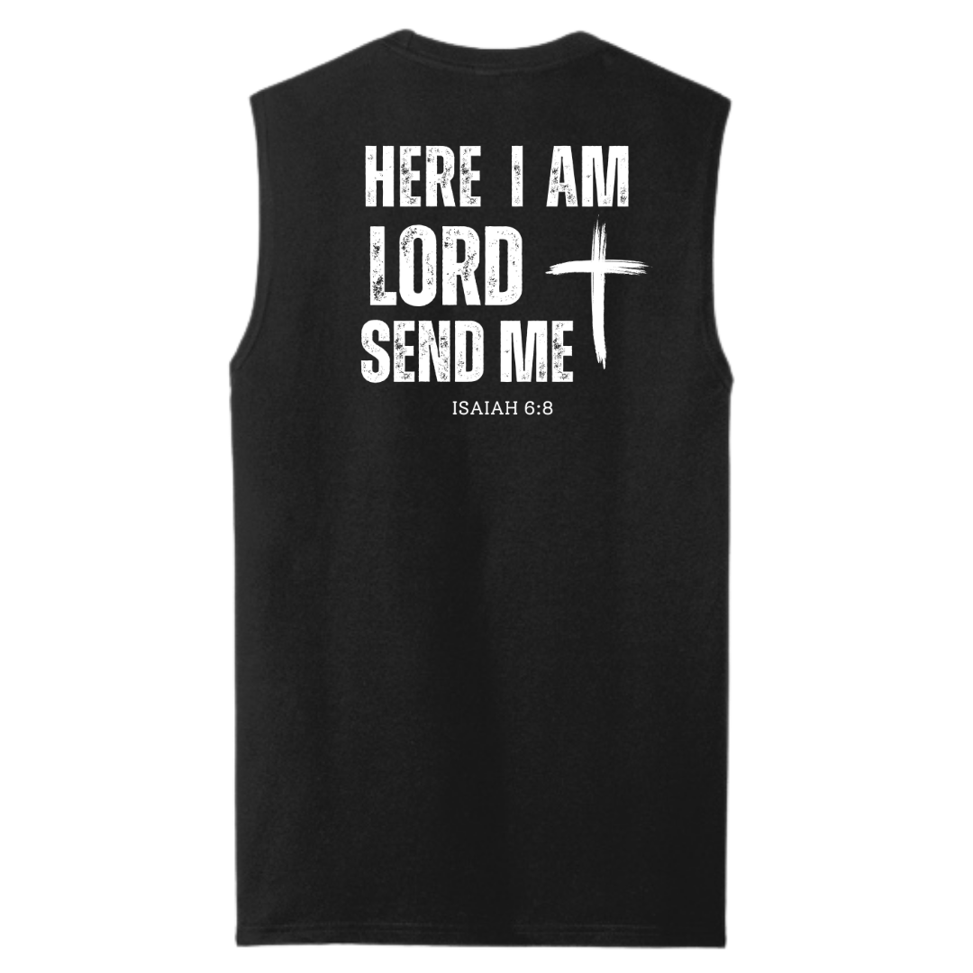 Here I am Lord Men's Muscle Tank