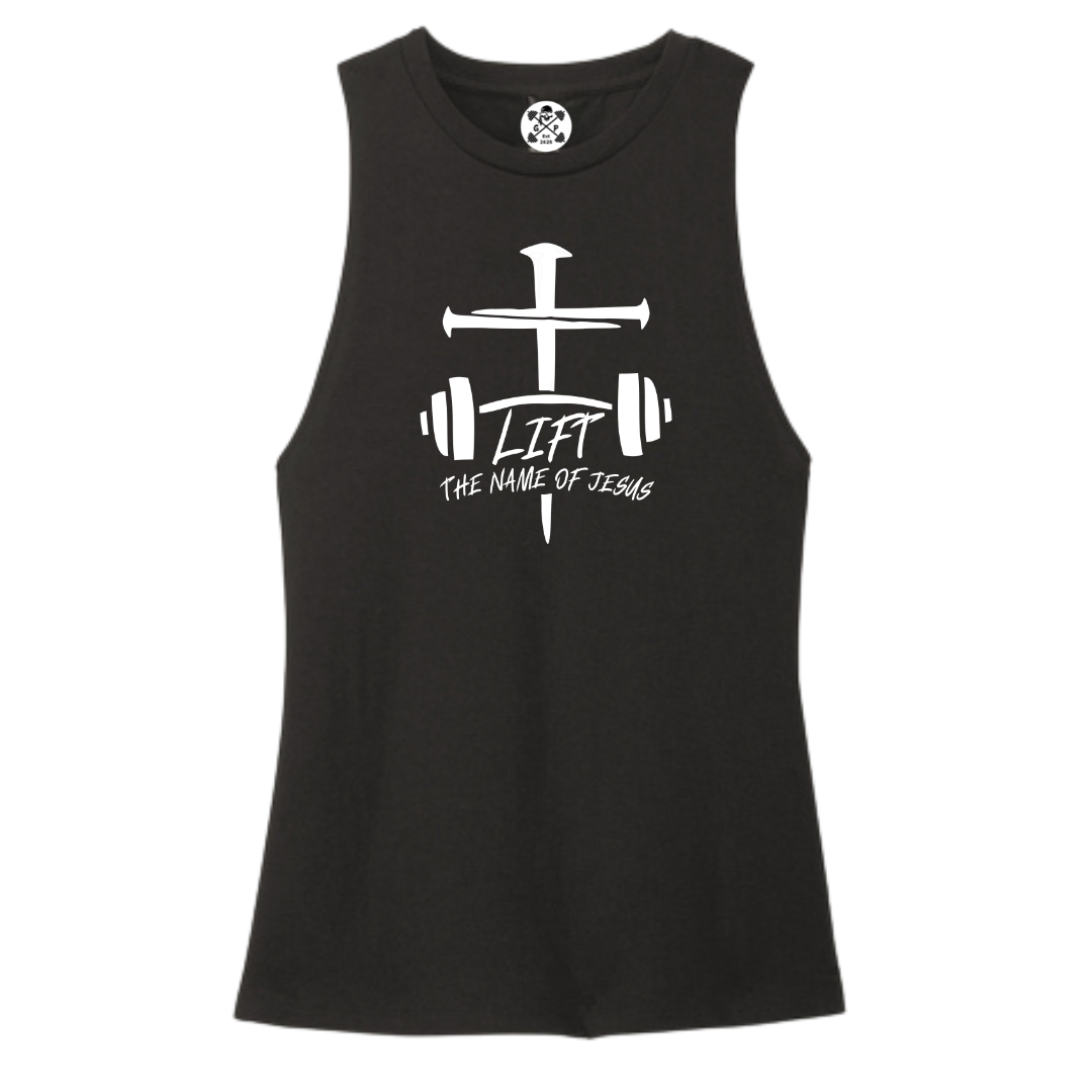 Lift the Name of Jesus Women's Muscle Tank