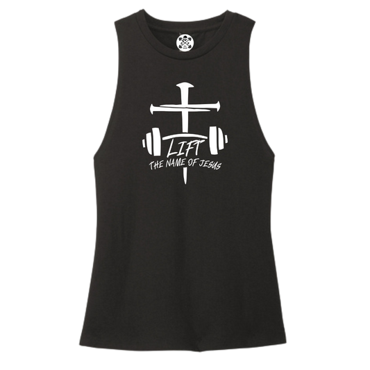 Lift the Name of Jesus Women's Muscle Tank