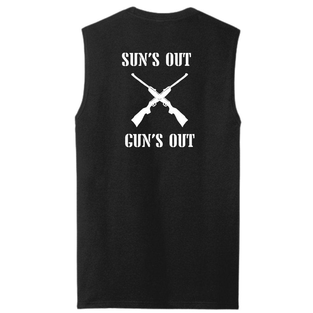 Sun's Out Gun's Out Men's Muscle Tank