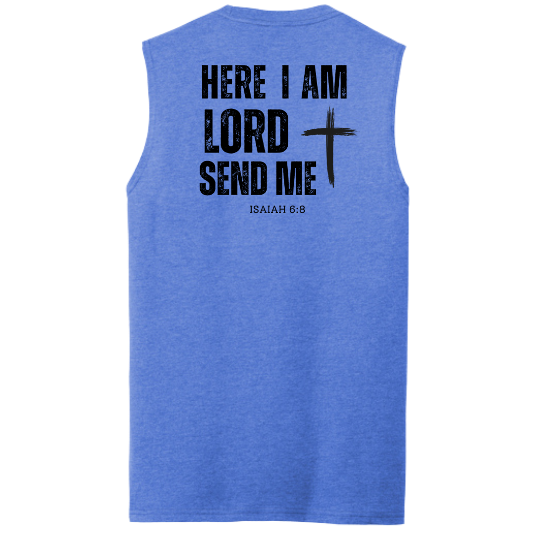 Here I am Lord Men's Muscle Tank