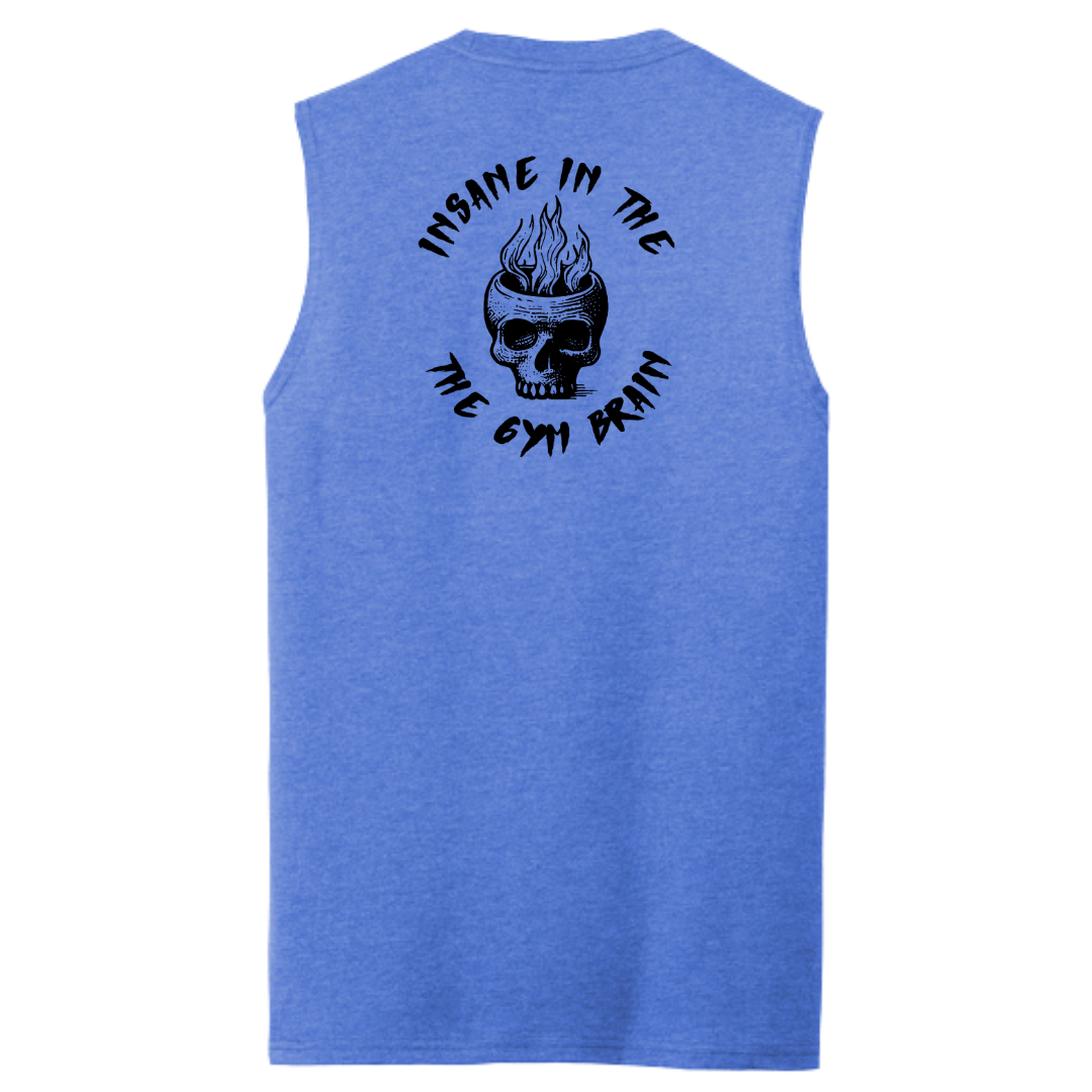 Insane in the Gym Brain Men's Muscle Tank