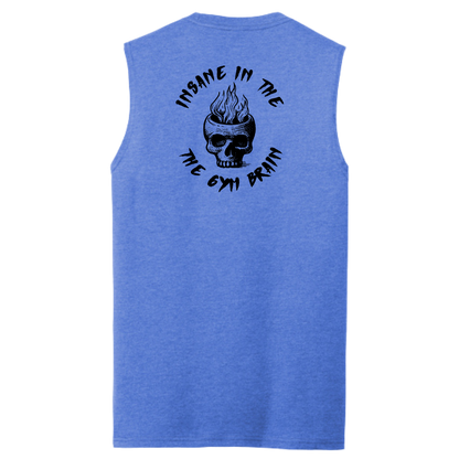 Insane in the Gym Brain Men's Muscle Tank