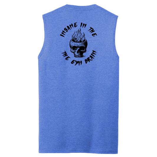 Insane in the Gym Brain Men's Muscle Tank