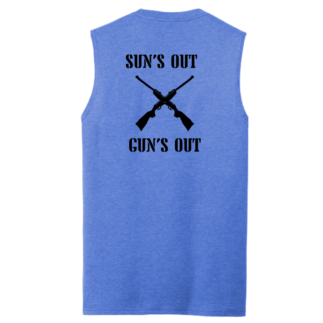 Sun's Out Gun's Out Men's Muscle Tank