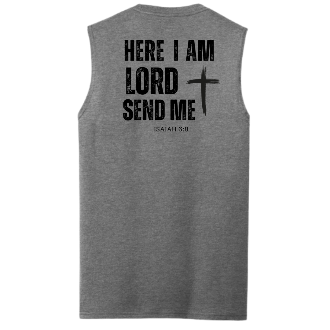 Here I am Lord Men's Muscle Tank