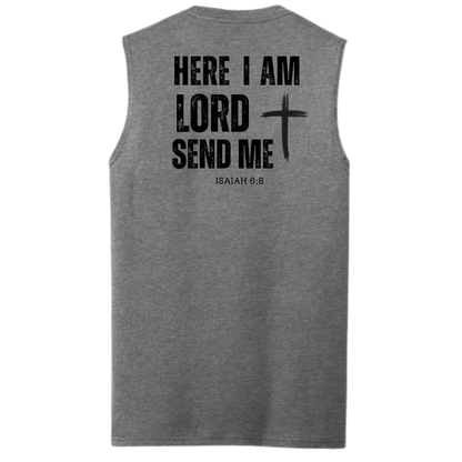 Here I am Lord Men's Muscle Tank