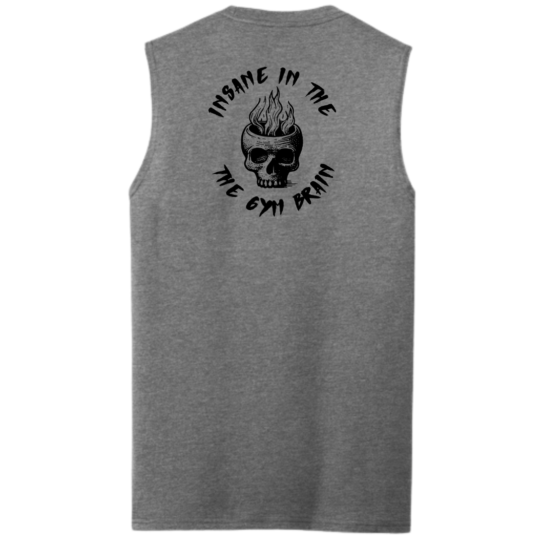 Insane in the Gym Brain Men's Muscle Tank