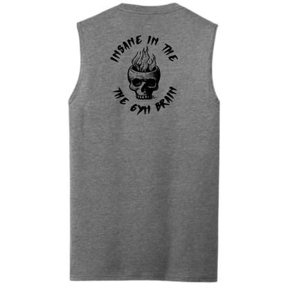 Insane in the Gym Brain Men's Muscle Tank