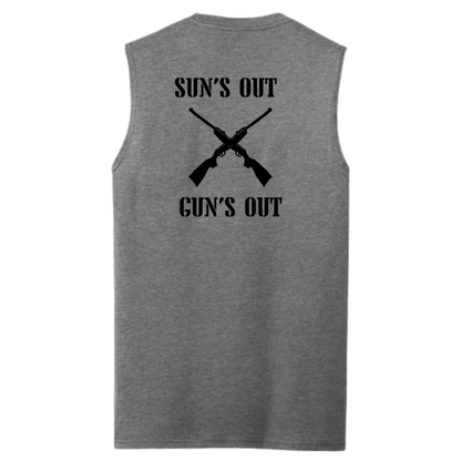 Sun's Out Gun's Out Men's Muscle Tank