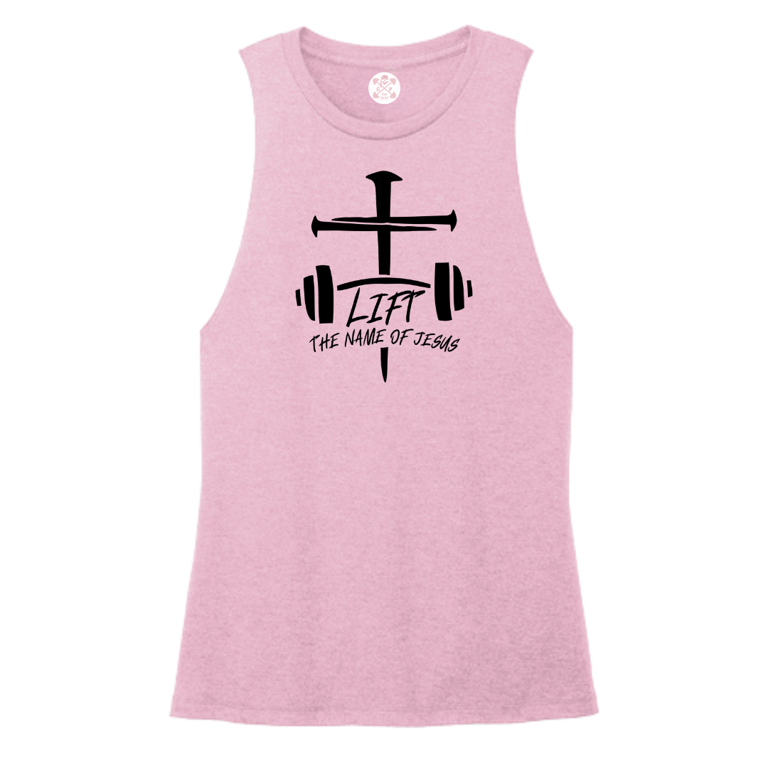Lift the Name of Jesus Women's Muscle Tank