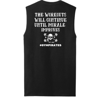 The Workouts Will Continue Men's Muscle Tank