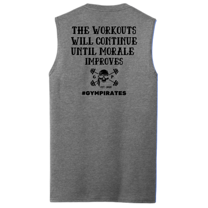 The Workouts Will Continue Men's Muscle Tank