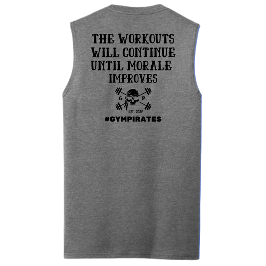 The Workouts Will Continue Men's Muscle Tank