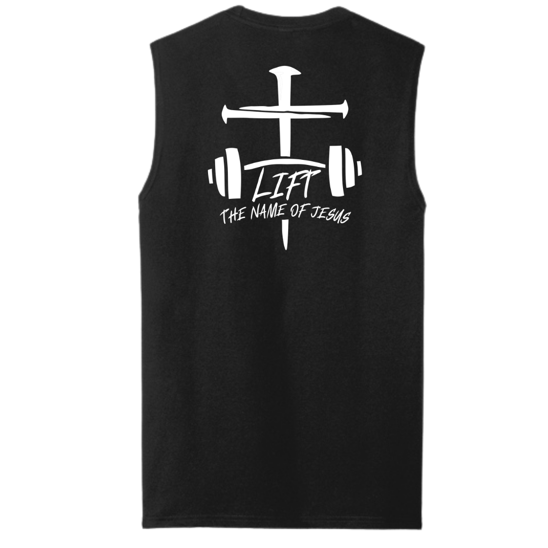 Lift the Name of Jesus Men's Muscle Tank