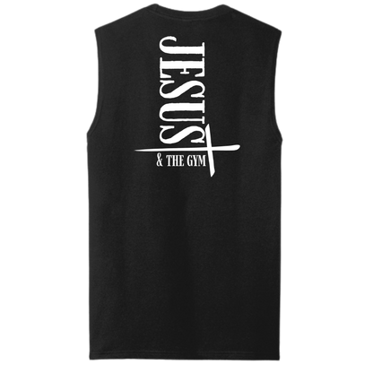 Jesus and the Gym Men's Muscle Tank