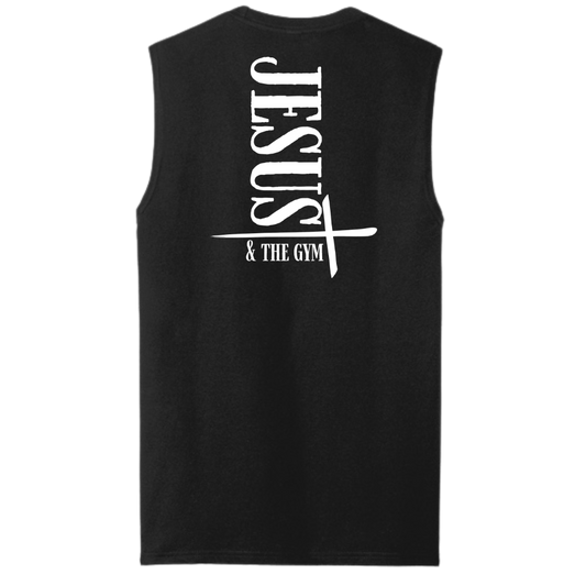 Jesus and the Gym Men's Muscle Tank
