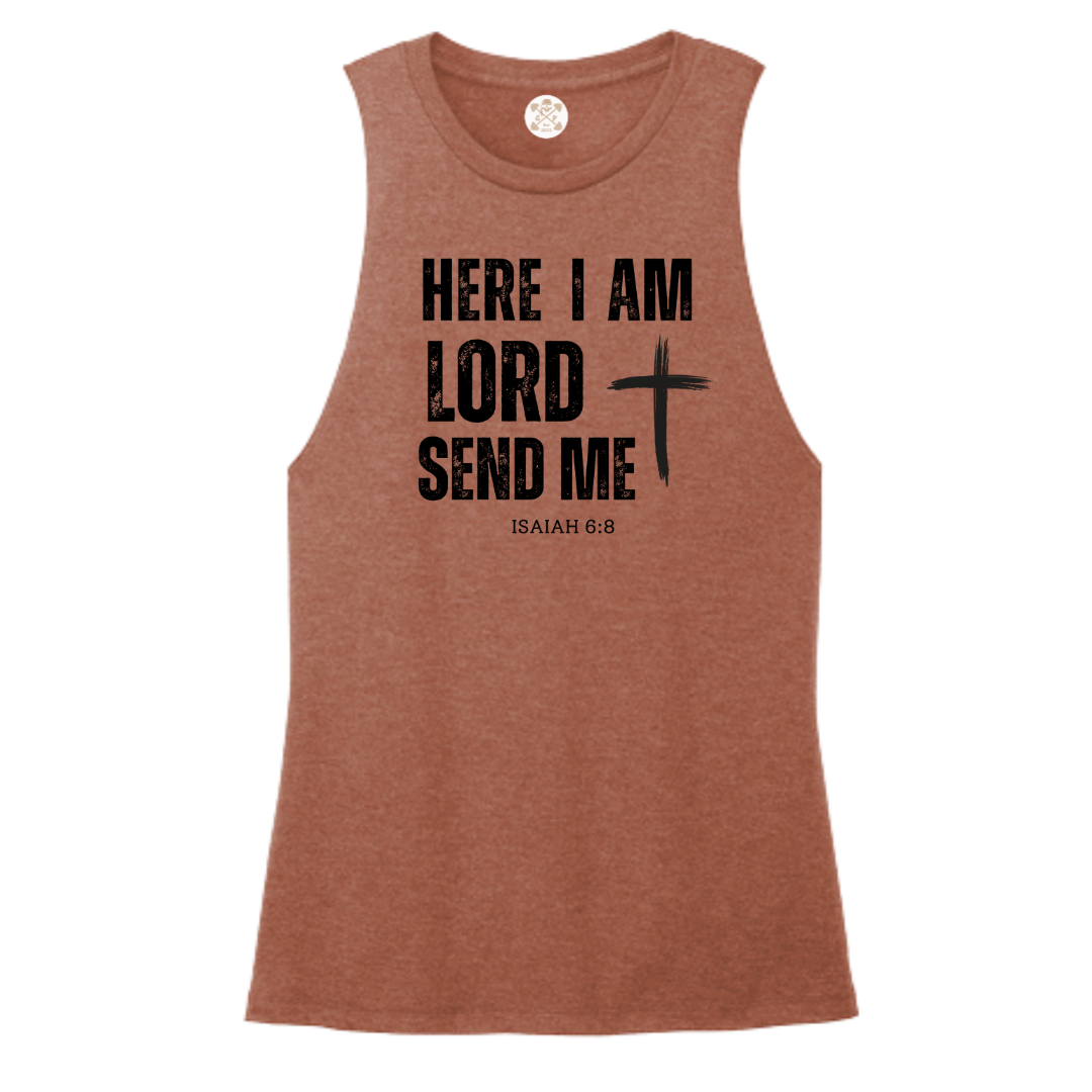 Here I am Lord Women's Muscle Tank