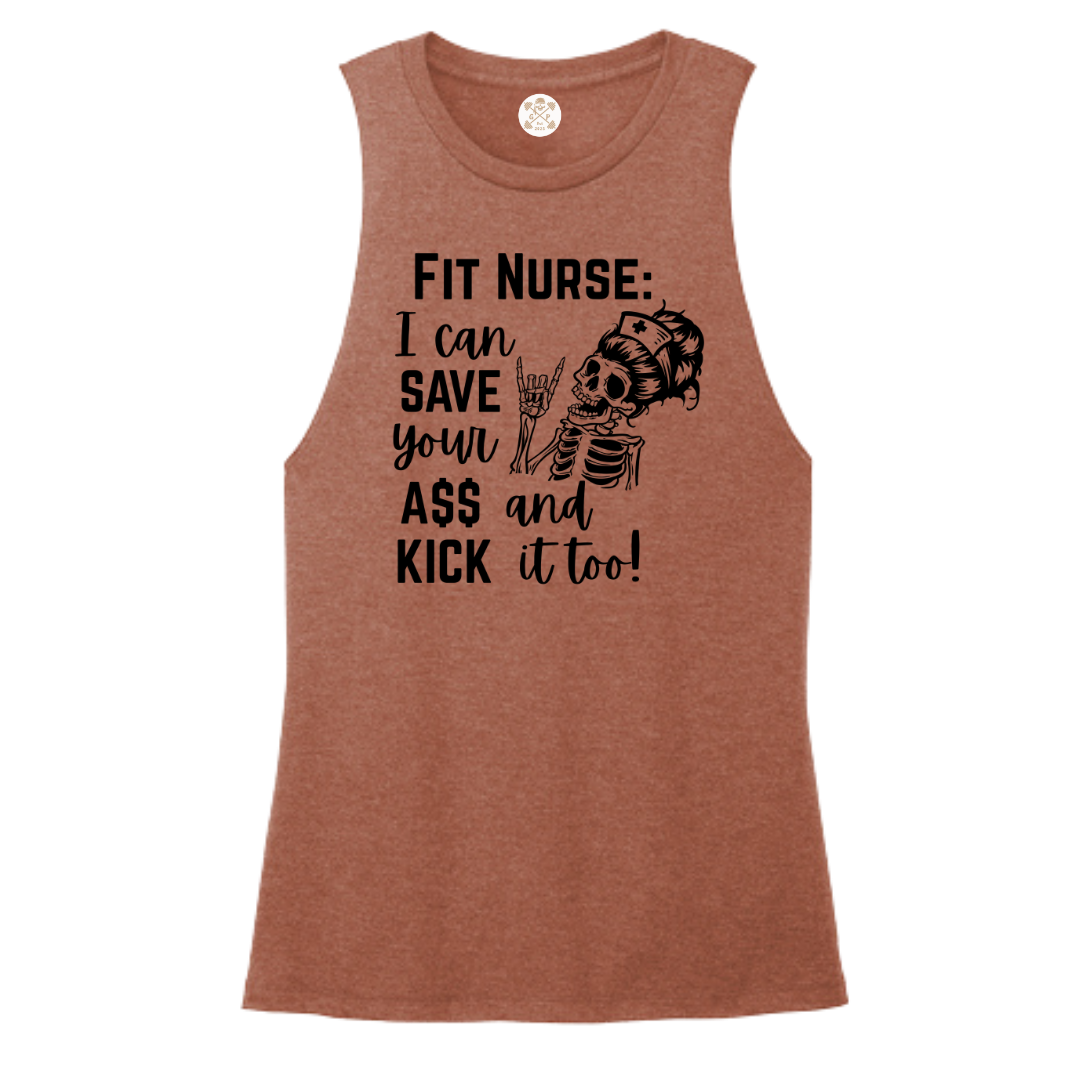 Fit Nurse Women's Muscle Tank