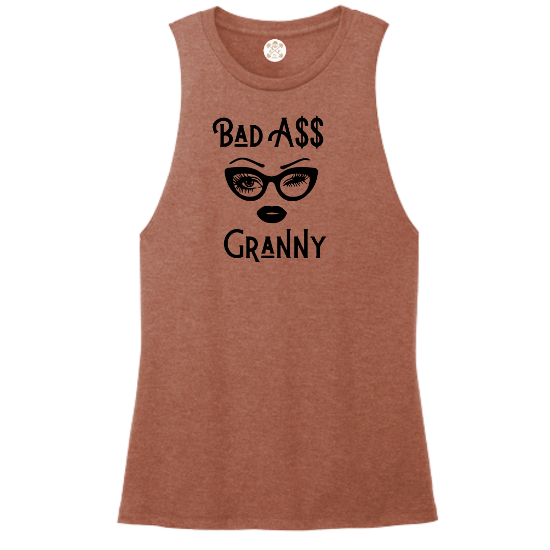Bad A$$ Granny Women's Muscle Tank