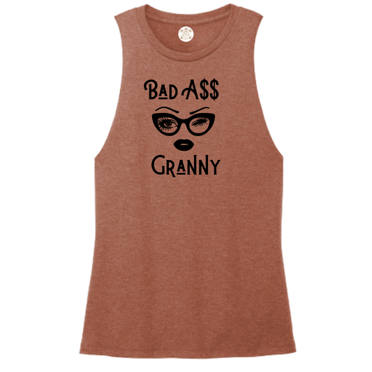 Bad A$$ Granny Women's Muscle Tank