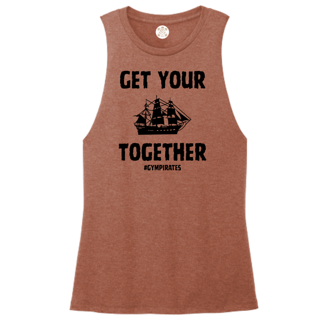 Get Your Ship Together Women's Muscle Tank