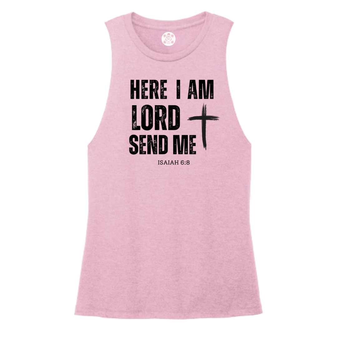 Here I am Lord Women's Muscle Tank