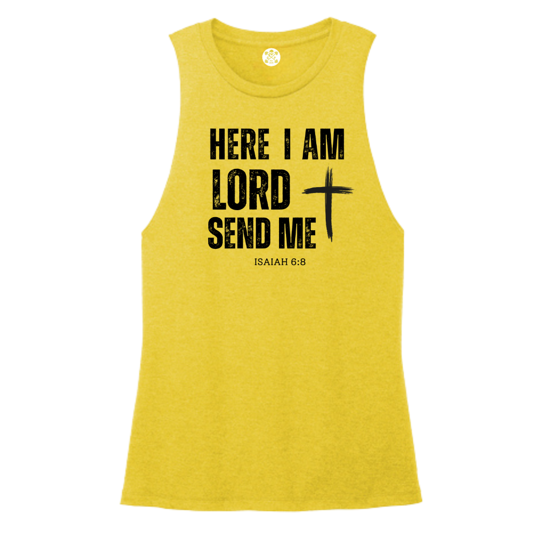 Here I am Lord Women's Muscle Tank