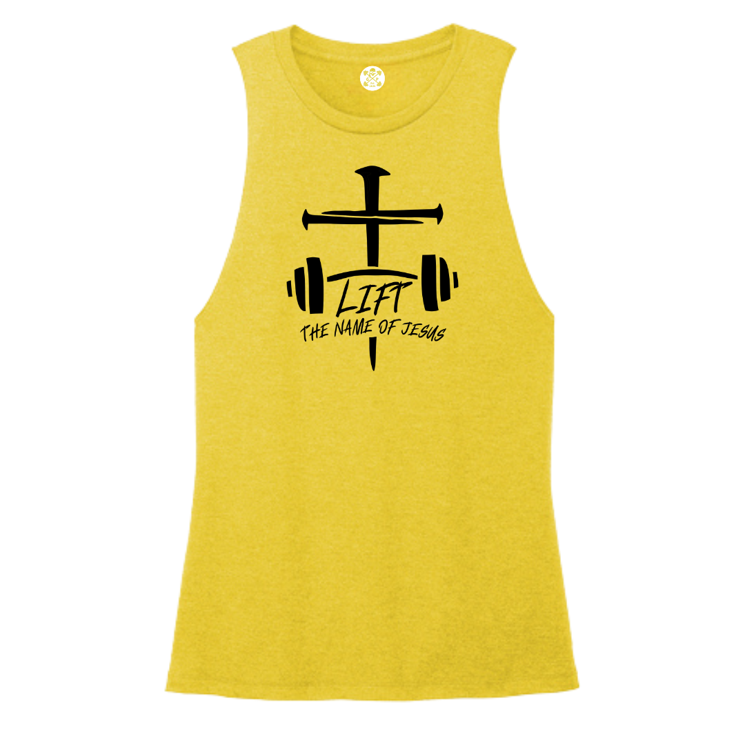 Lift the Name of Jesus Women's Muscle Tank