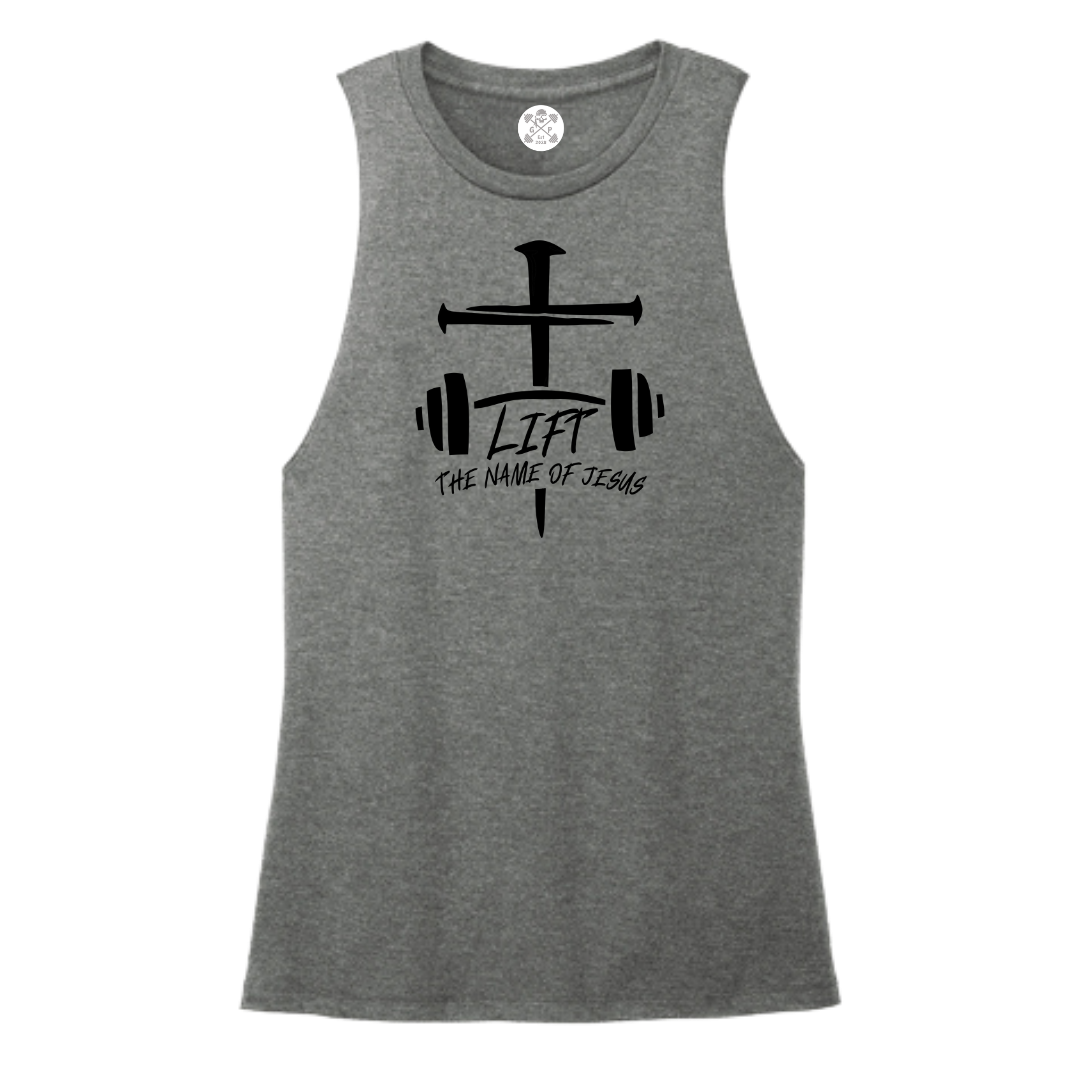 Lift the Name of Jesus Women's Muscle Tank