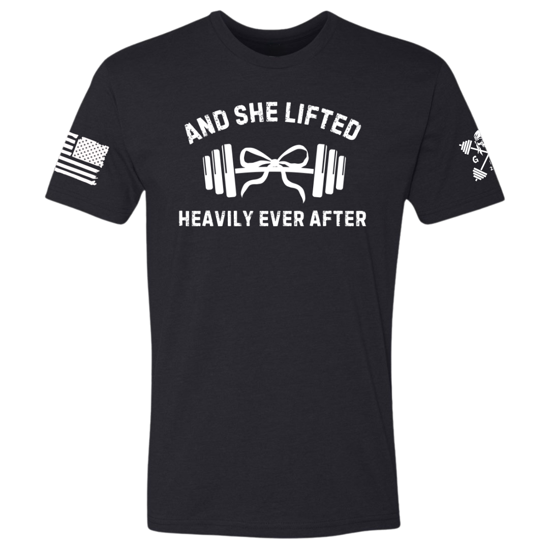 She Lifted Heavily Ever After Women's Tee