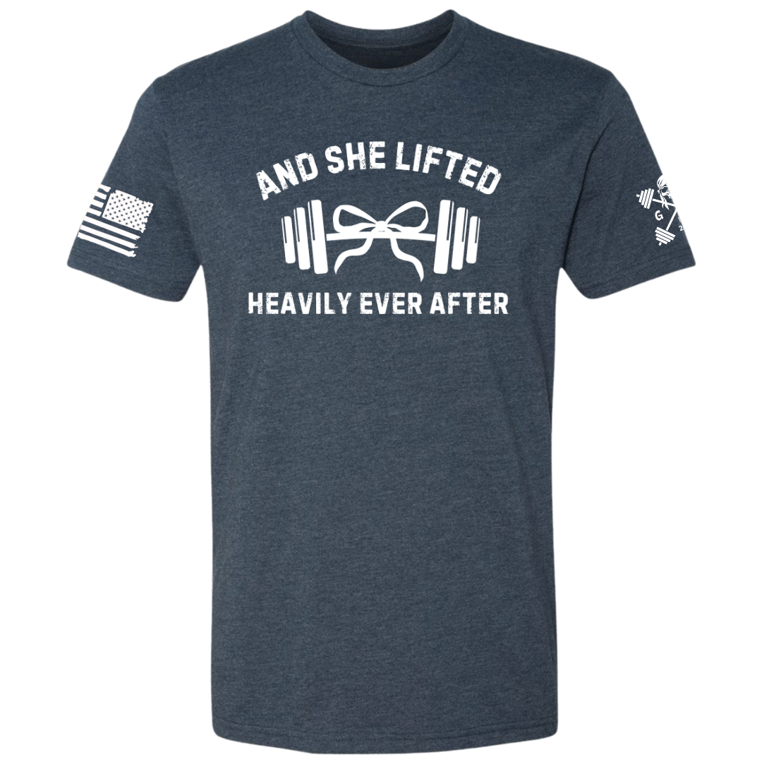 She Lifted Heavily Ever After Women's Tee