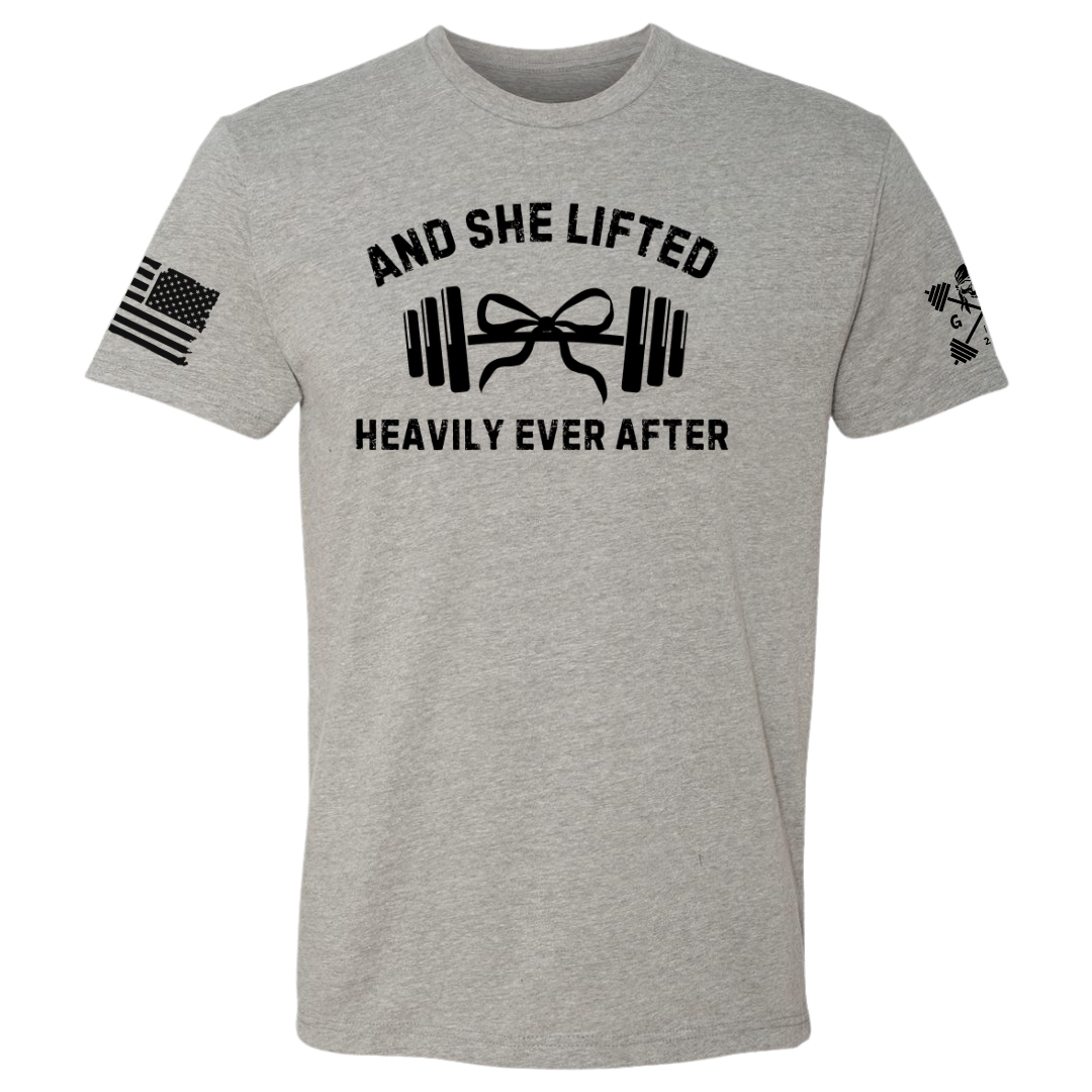 She Lifted Heavily Ever After Women's Tee