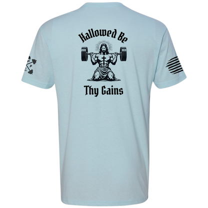 Hallowed Be Thy Gains Men's Tee