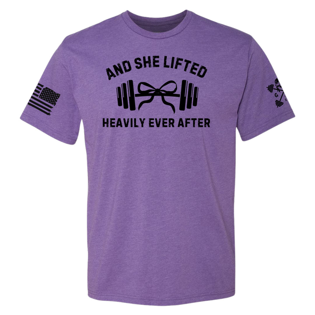 She Lifted Heavily Ever After Women's Tee