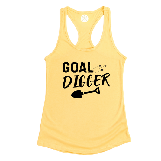 Goal Digger Racerback Tank