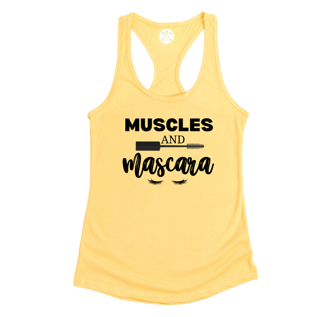 Muscles and Mascara Racerback Tank