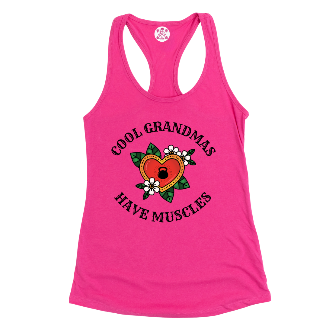 Cool Grandmas Racerback Tank