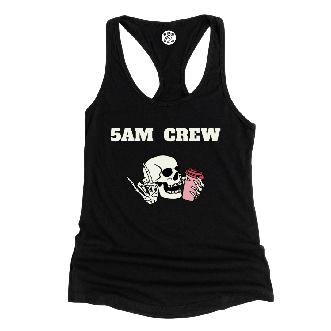 5 AM Crew Racerback Tank