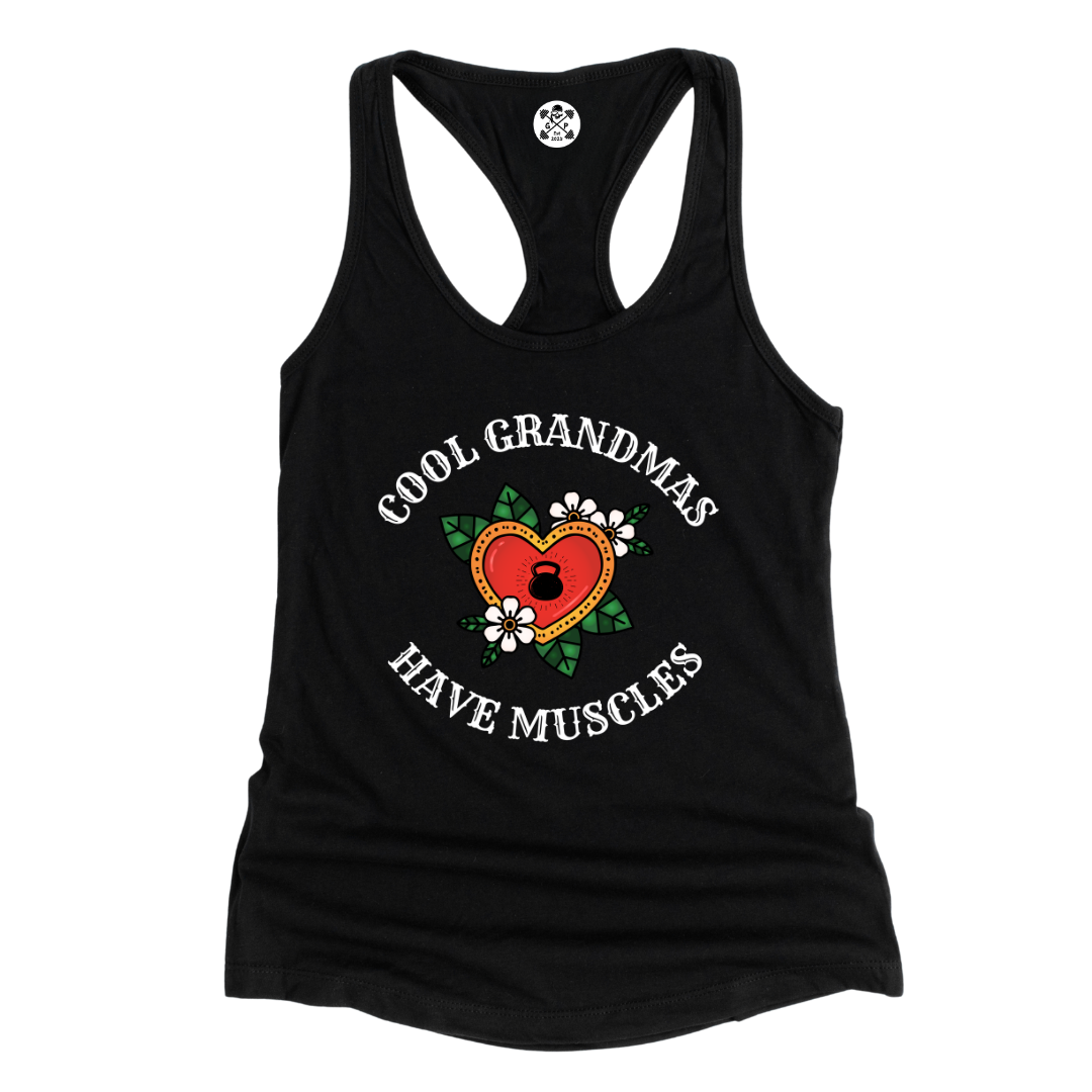 Cool Grandmas Racerback Tank