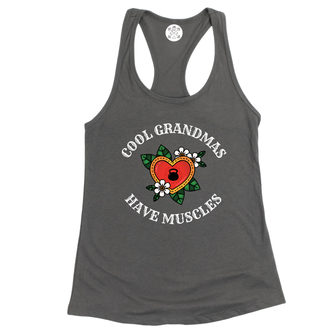 Cool Grandmas Racerback Tank