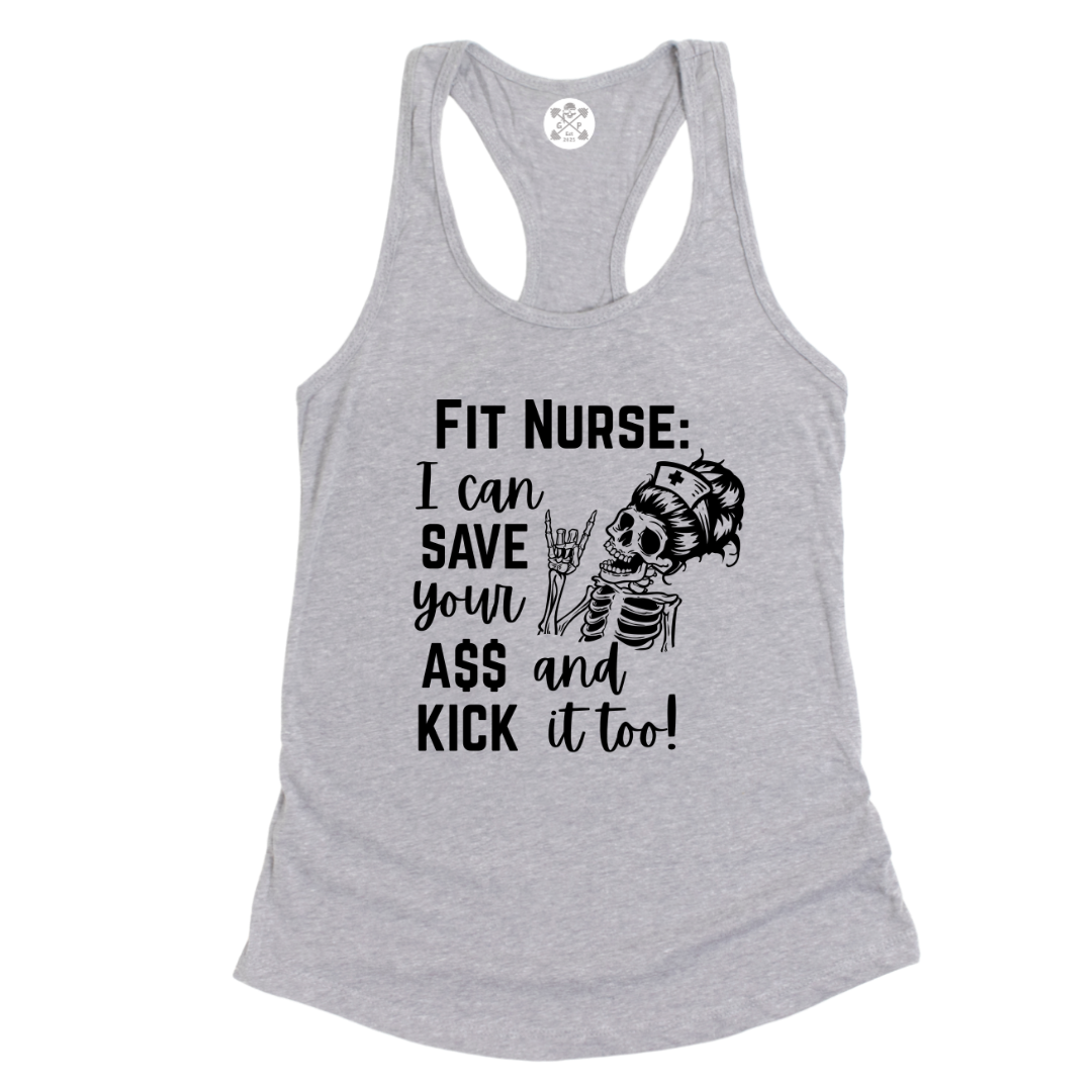 Fit Nurse Racerback Tank